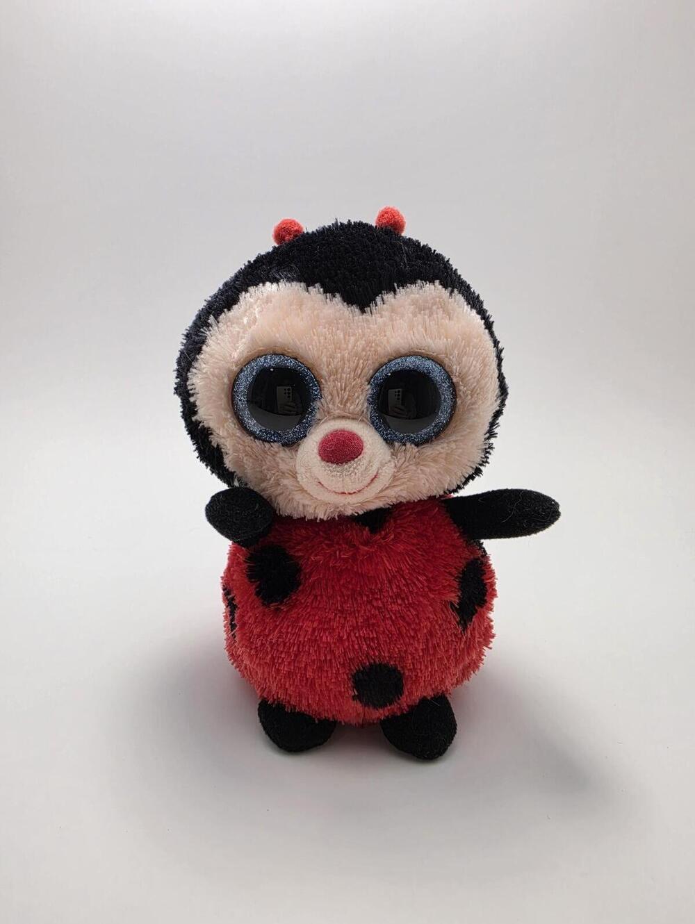 Ty Beanie Boos “Bugsy” the Ladybug - No Hang Tag (6 inch)